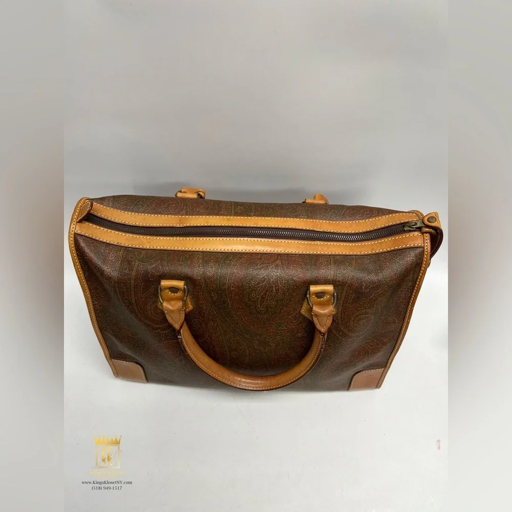 Etro vintage paisley weekender bag - Picture 2 of 16